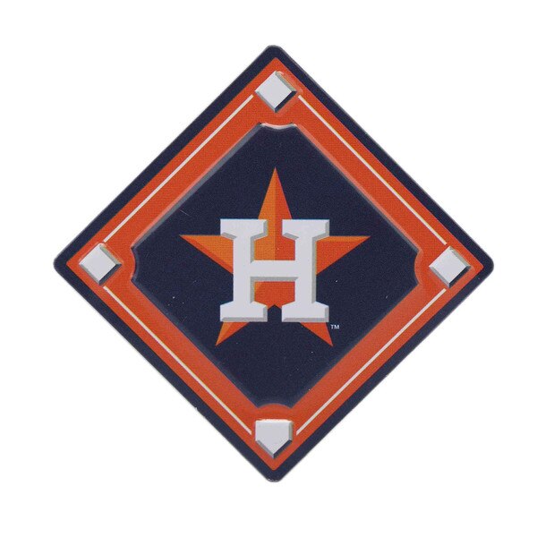 Houston Astros Baseball Diamond Logo Magnet | Open Road Brands | Shop-ORB