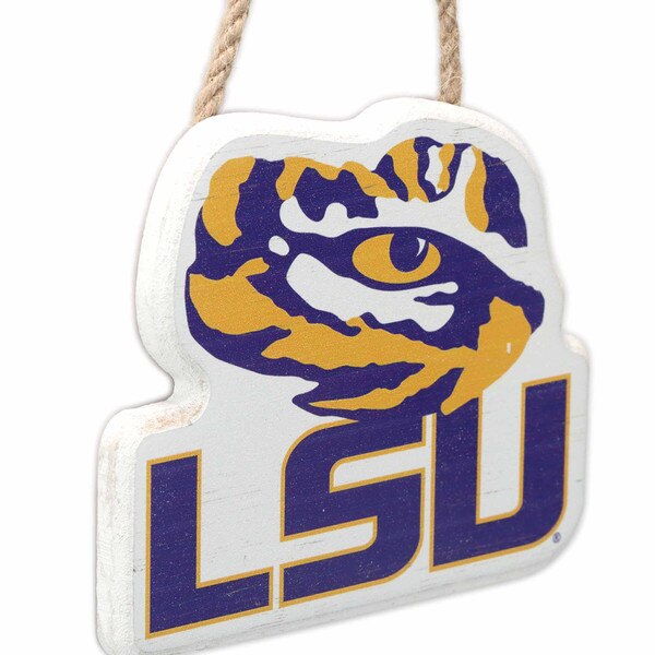 Louisiana State University Logo Icon Mini Hanging Wood Wall Decor ...
