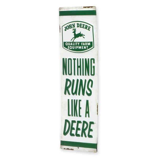 212 Main 2187 6 x 12 in. John Deere-nothing Runs Like a Deere License