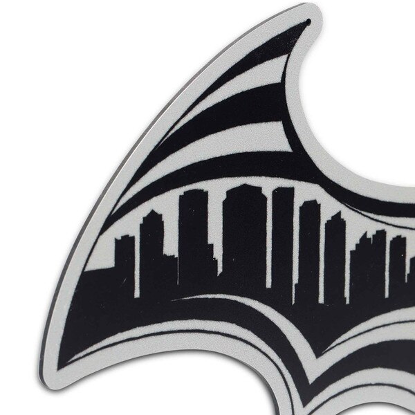 Batman Symbol Gotham Cityscape Metal Sign | Open Road Brands | Shop-ORB
