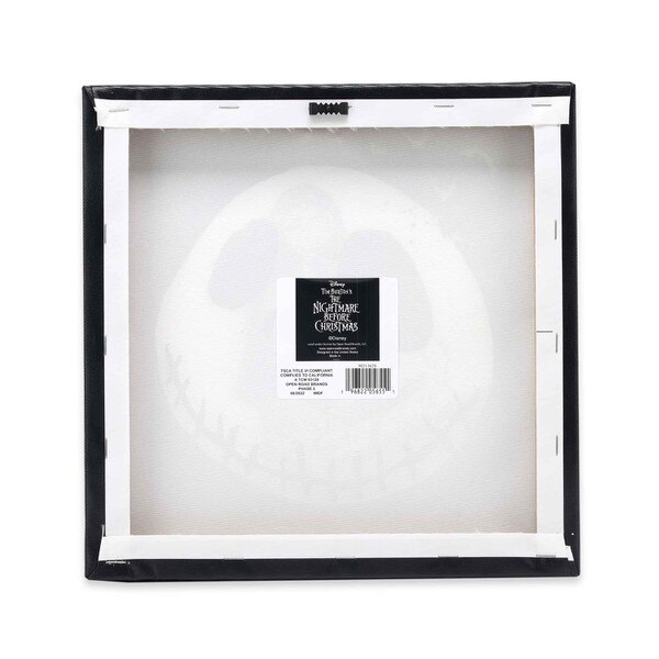 Disney The Nightmare Before Christmas Skull Shadow Canvas Wall Decor ...