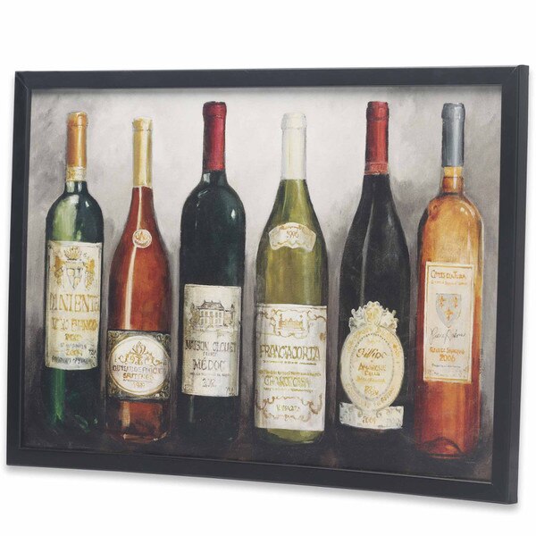 Wine Line Framed Wood Wall Decor | Open Road Brands | Shop-ORB