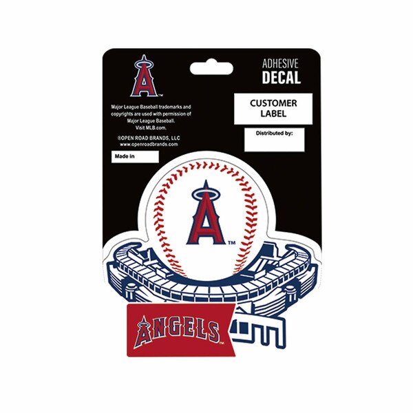 Los Angeles Angels Stadium Mini Adhesive Vinyl Decal