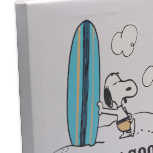 Peanuts Snoopy It's All Good Surfer Canvas Wall Decor | Open Road ...