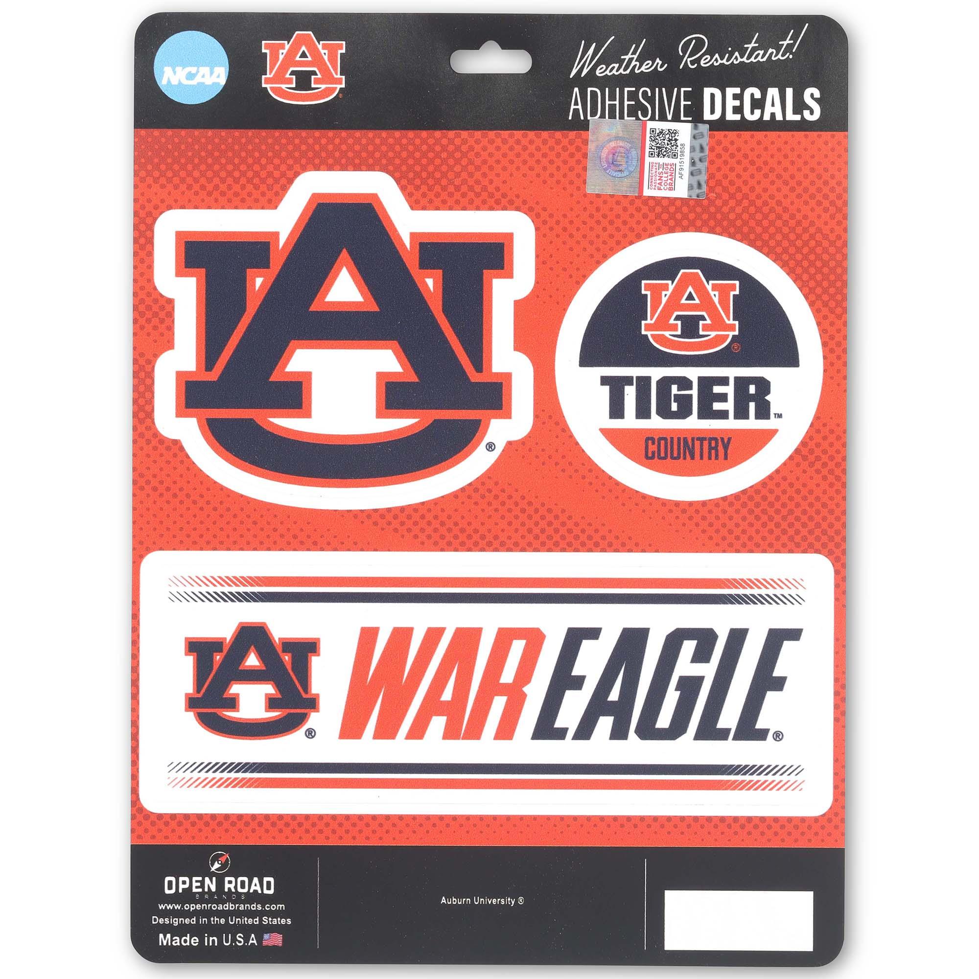 thumbnail image 2 of Auburn Tigers 'War Eagle Country' Embossed Metal Arrow Sign - Man Cave Sports Room Decor 2 of 4