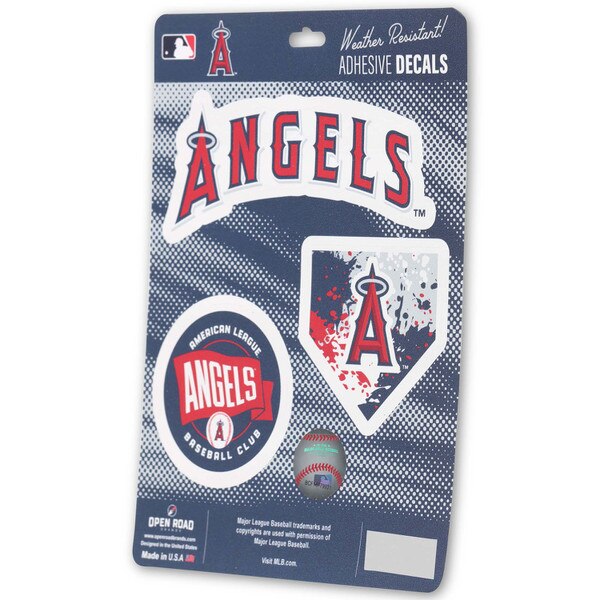Los Angeles Angels of Anaheim Team Spirit Adhesive Decals | Open Road ...